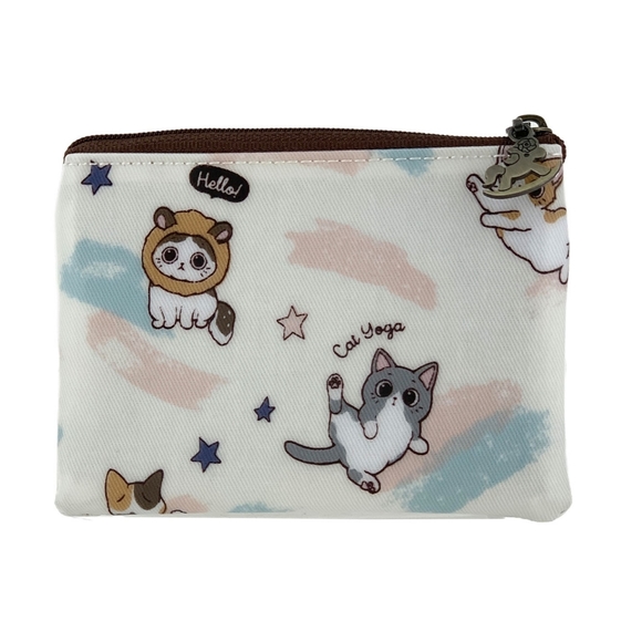 Waterproof Cat Coin Purse Keychain Pouch Holder - Picture 2 of 9